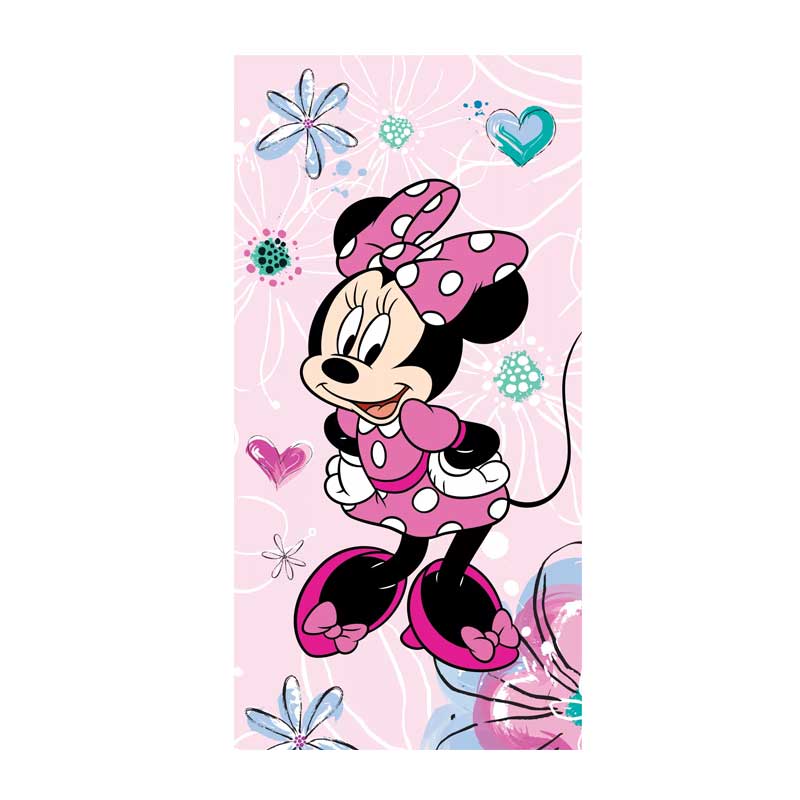 Детска плажна кърпа Мини Маус Дисни - Хавлии и аксесоари за плаж