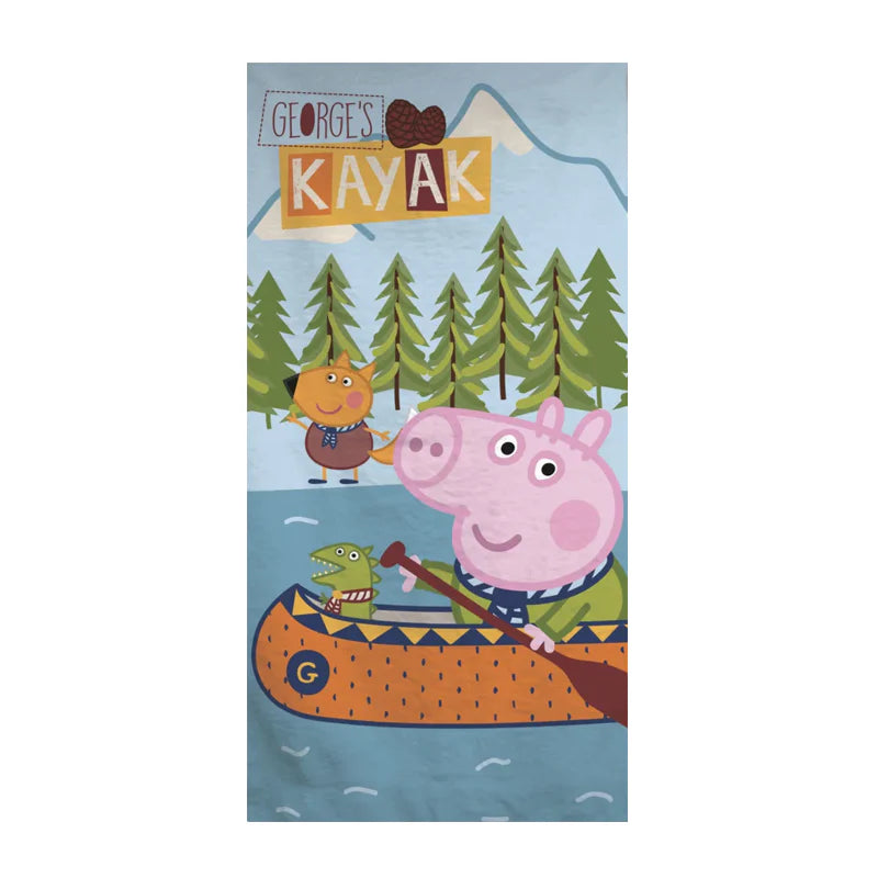 плажна кърпа Джордж Прасенцето Пепа - Аксесоари за плаж кърпи и хавлии Peppa Pig