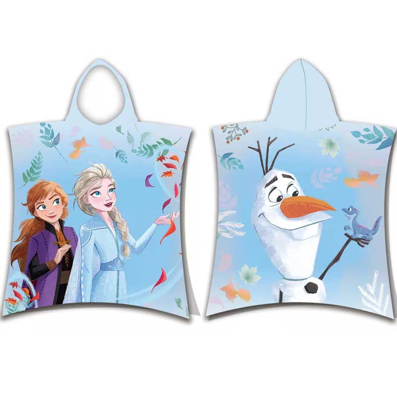 Детско плажно пончо Замръзналото Крластво Frozen
