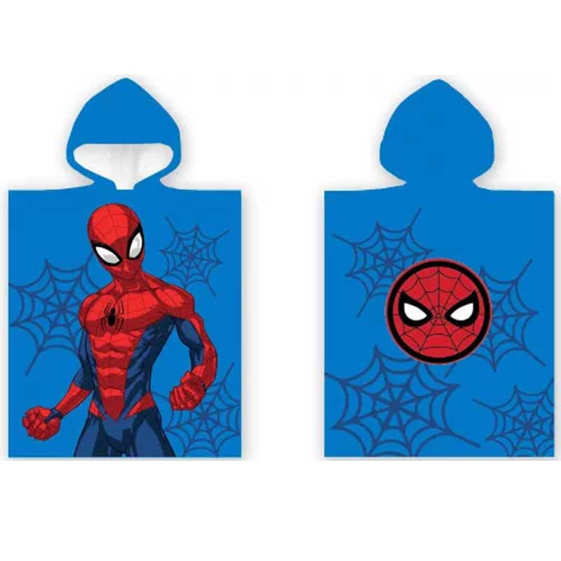 Detsko plajno poncho Spiderman - Karpi havlii i aksesoari za plaj
