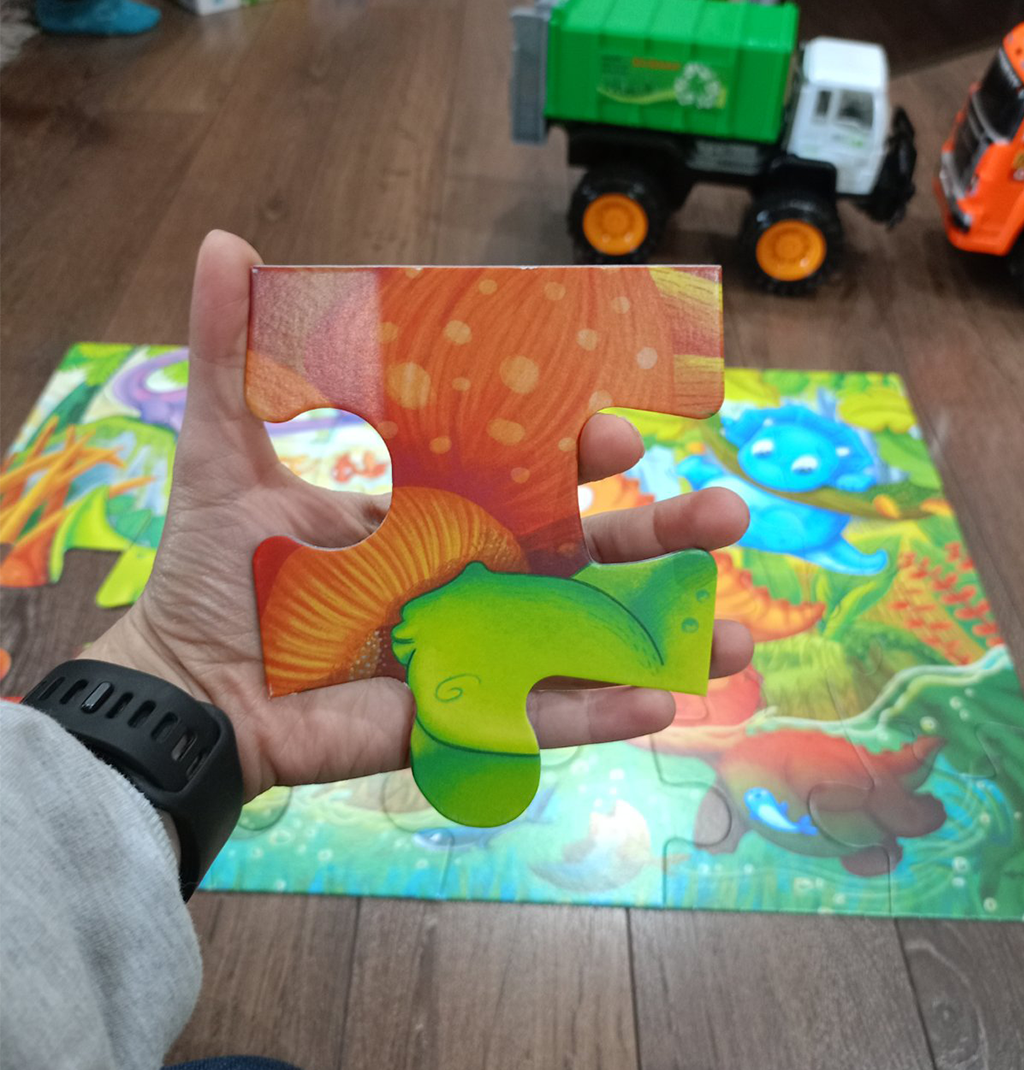 Puzzle Dinozavar s maxi golemi chasti - Detski zanimatelni igri i puzzeli