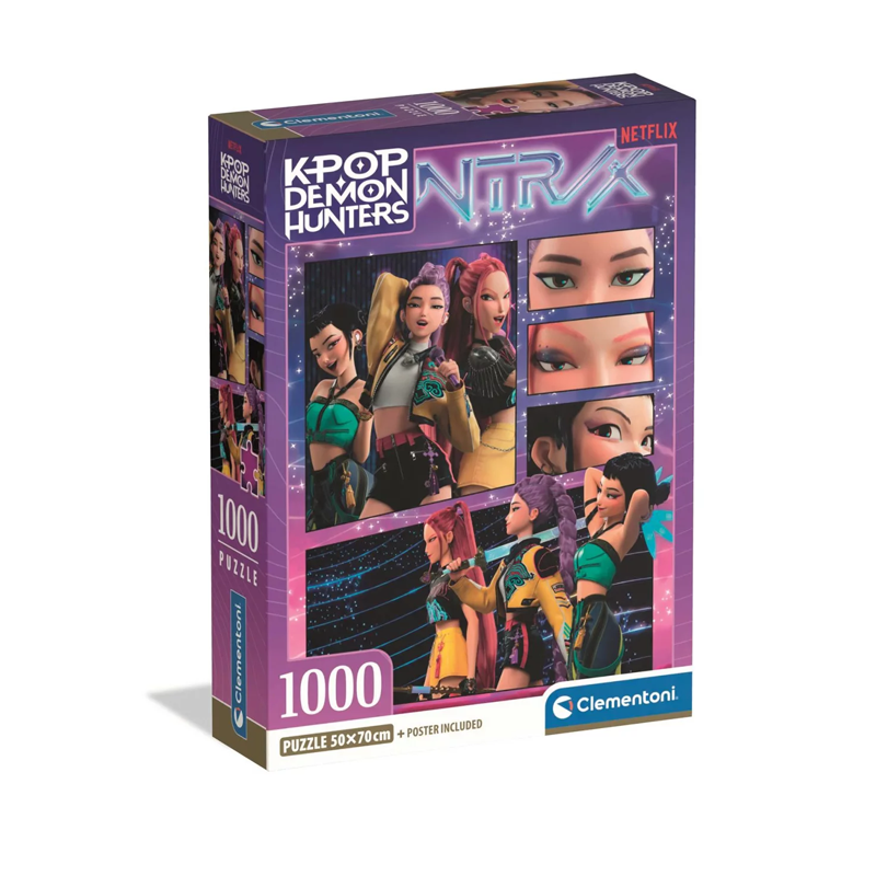 Пъзел K-Pop Demon Hunters - за деца над 12 години с 1000 части