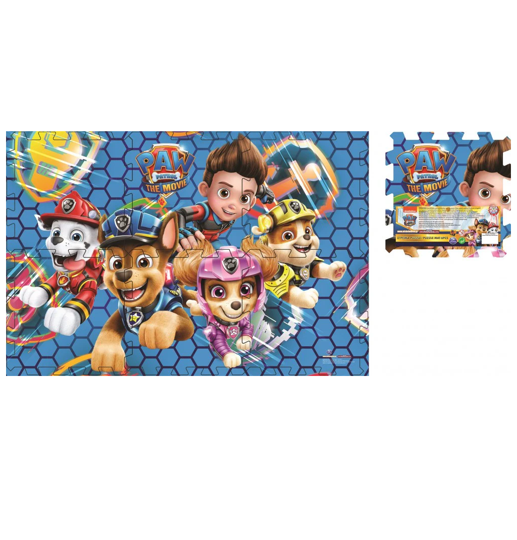 Пъзел постелка килимче Пес Патрул Paw Patrol puzzle - Аксесоари за детска стая