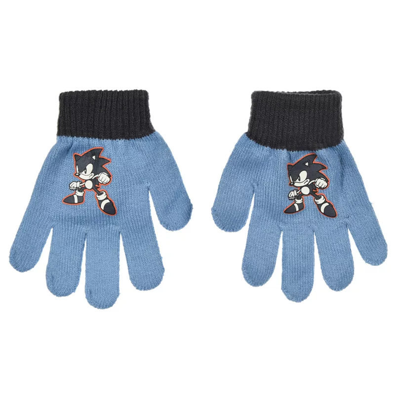 Детски ръкавици Таралежът Соник - Зимни аксесоари шапки шалове и ръкавици