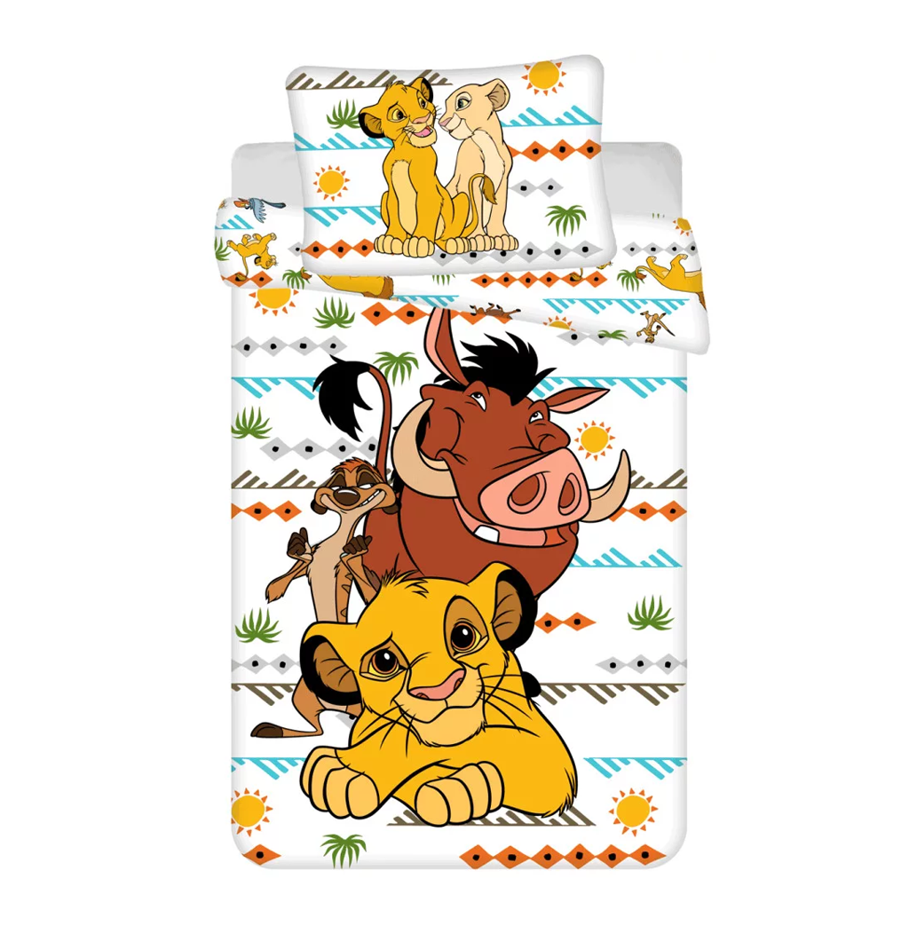 Спален комплект Цар Лъв дисни- Детско спално бельо за единично легло Disney Lion King