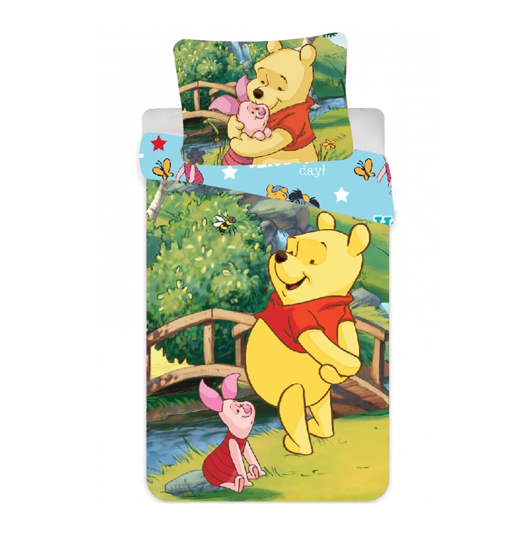 Spalen komplekt Mecho Puh - Detsko spalno belio Winnie the Puh