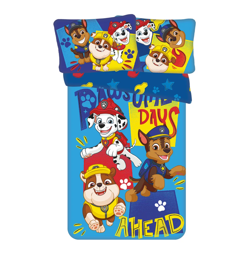 Спален комплект Пес Патрул - Детско и бебешко спално бельо Paw Patrol
