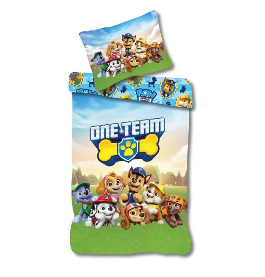 Спален комплект Пес Патрул - Детско и бебешко спално бельо Paw Patrol
