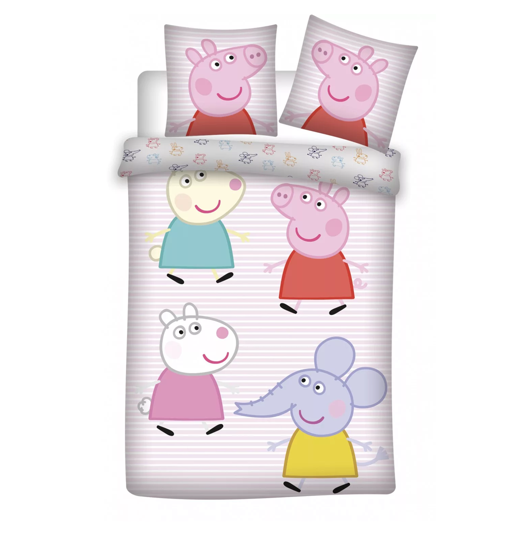 Спален комплект Прасенцето Пепа - Домашен текстил и аксесоари Peppa Pig
