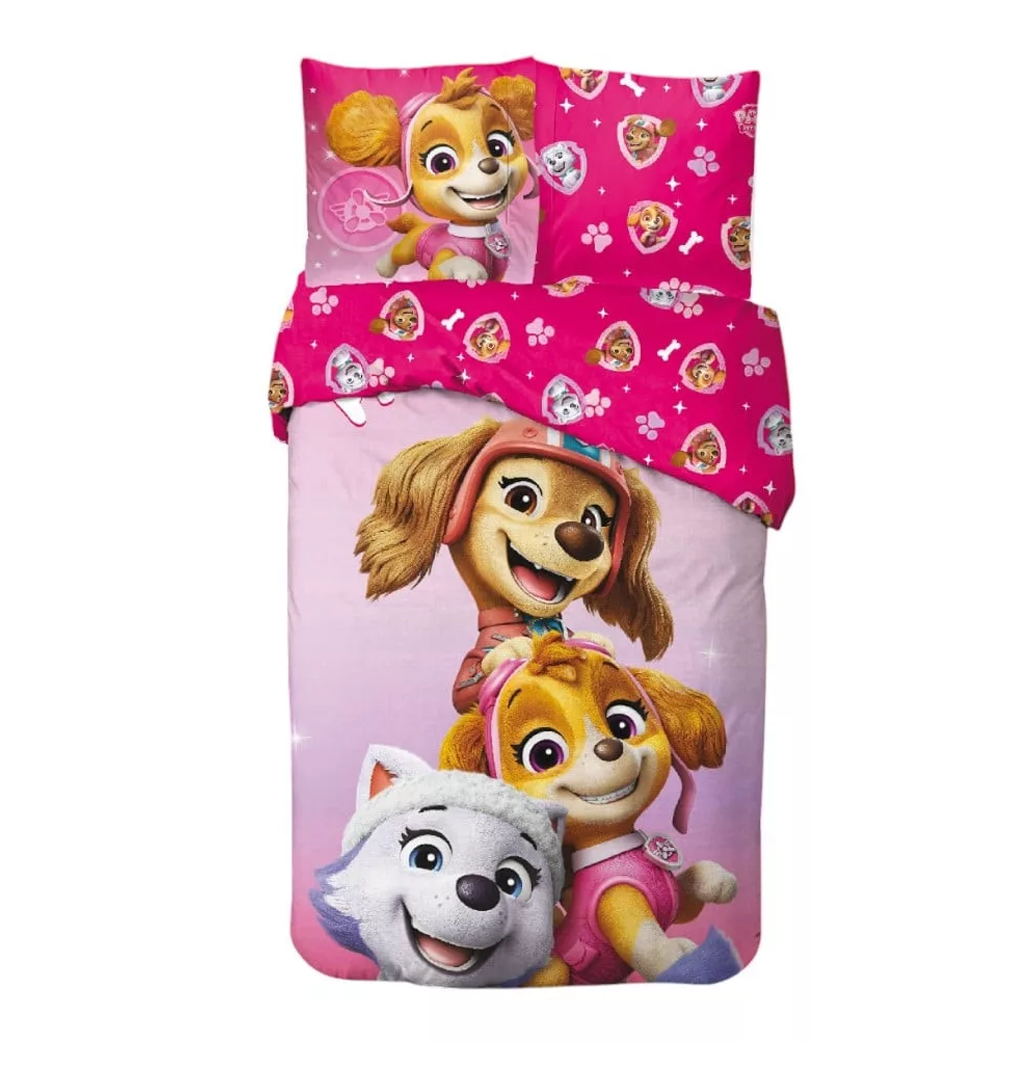 Спален комплект Пес Патрул Paw Patrol- Спално бельо и аксесоари за детска стая