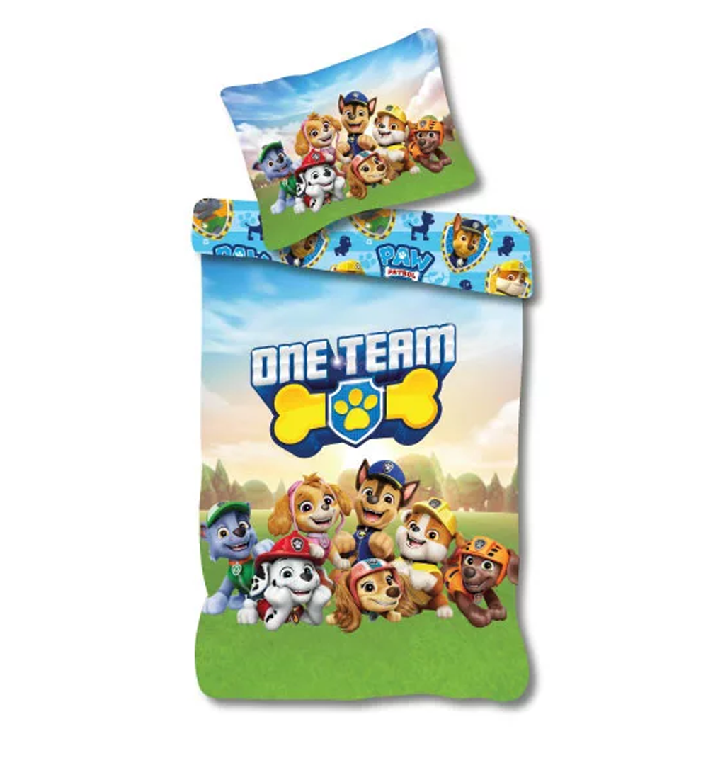 Спален комплект Пес Патрул Paw Patrol- Спално бельо и аксесоари за детска стая