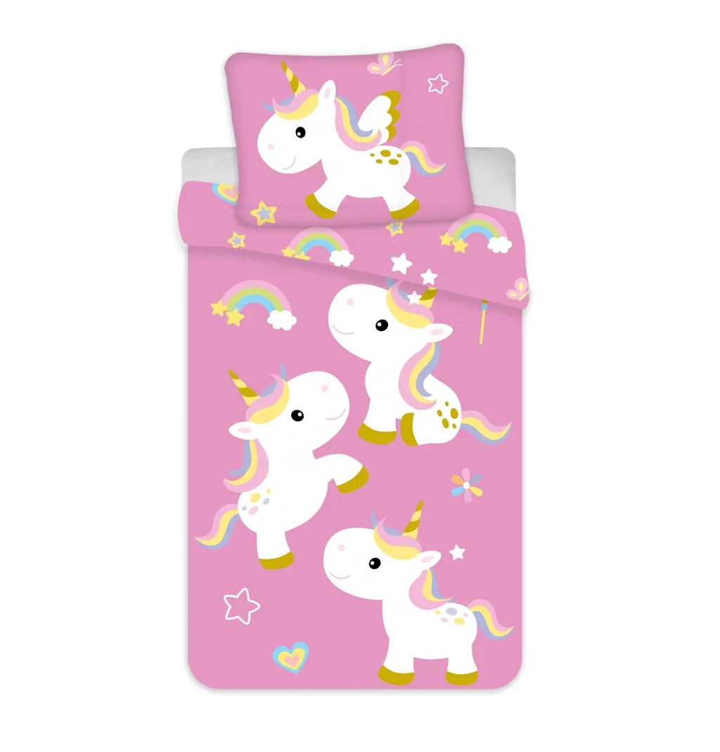 Спален комплект Еднорог Unicorn - детско спално бельо за единично легло