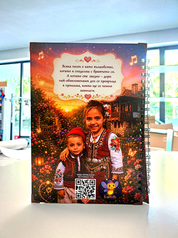 Personalizirana detska kniga i prikazka sazdadena po snimka na tema chudesa