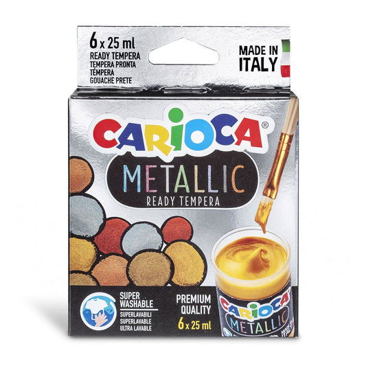 Темперни бои цвят металик Carioca