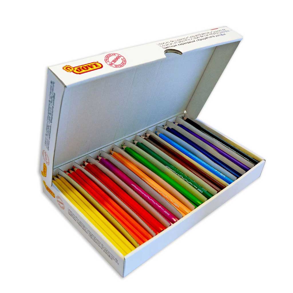 Komplekt cvetni molivi Jovi - Uchenicheski posobiq i art materiali