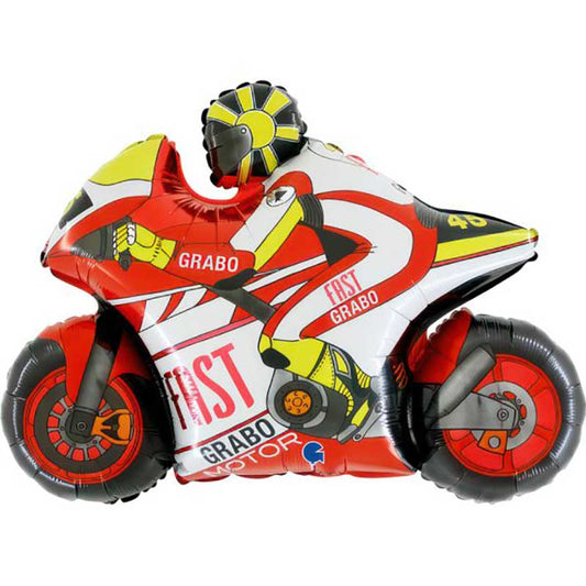 foliev balon motor cherven