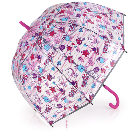 Прав чадър Gabol Sticker