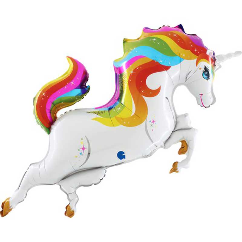 foliev balon ednorog rainbow