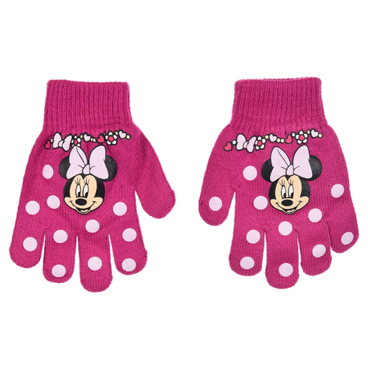 Детски ръкавици Мини Маус Minnie Mouse Disney - Зимни аксесоари ръкавици шалове шапки