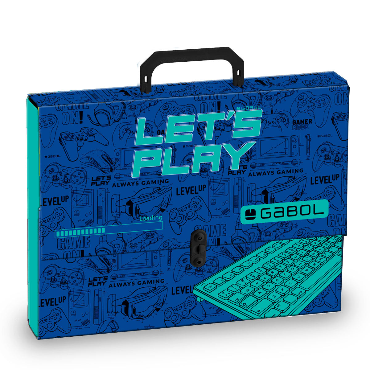 Ученическо куфарче тип папка за документи Gabol Gaming