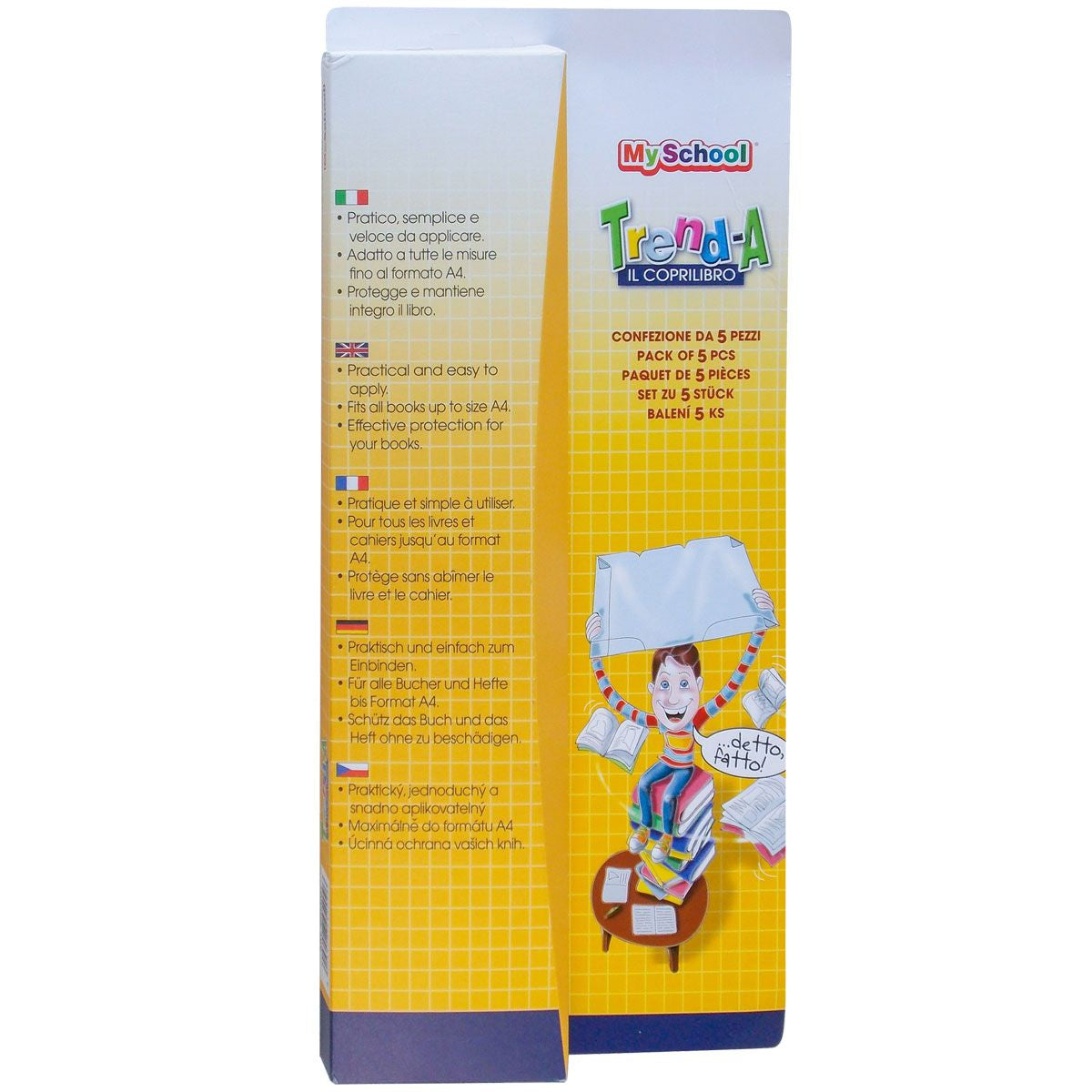 Подвързии за учебници и третрадки А4 - Ученически пособия и консумативи