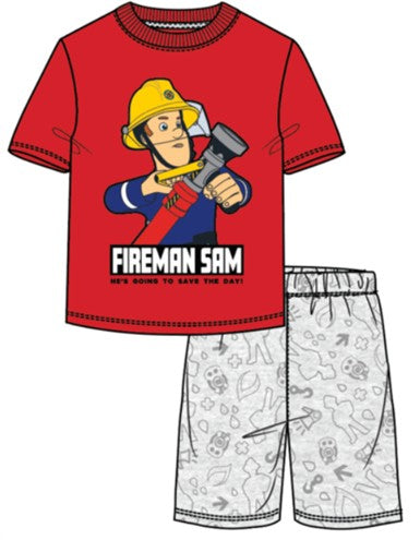Пожарникарят Сам детски short pajamas 98/104 см