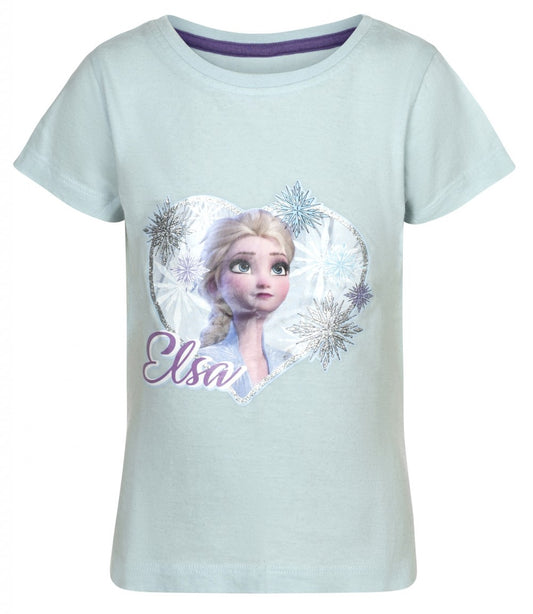 Дисни Замръзналото Кралство child short t-shirt, top 122/128 см