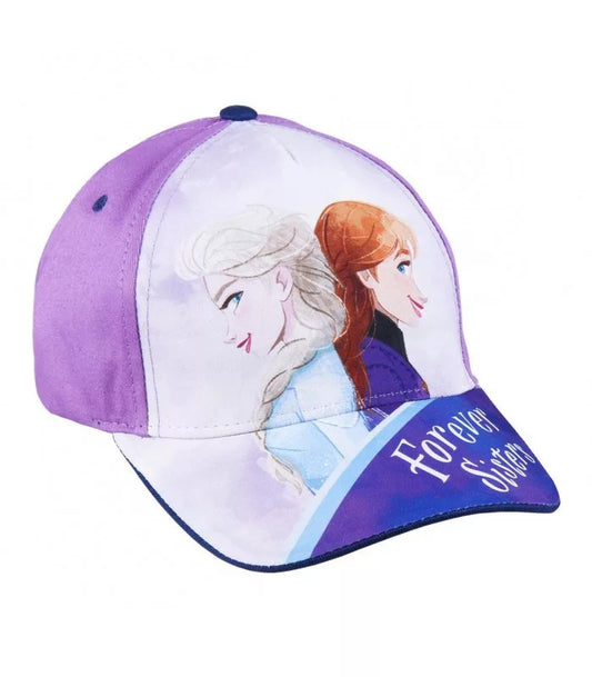 detska shapka s kozirka frozen zamraznaloto kralstvo elza i ana