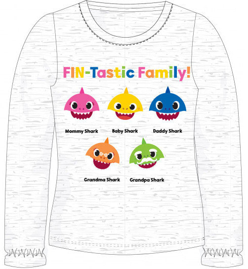 Бебе Акула детски long-sleeved t-shirt 92 см