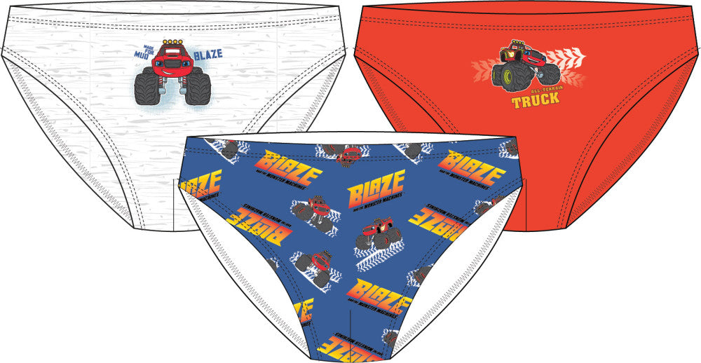 Blaze детски  Бельо, bottoms 3 части/комплект 98/104 см