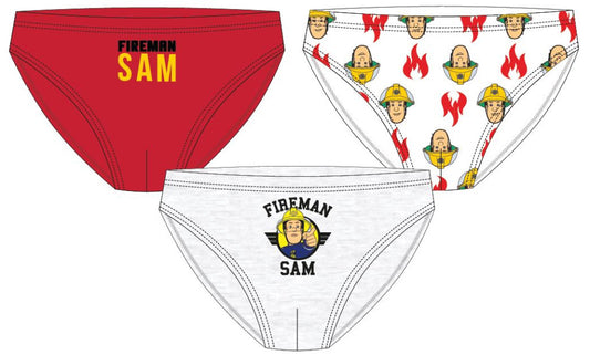 Пожарникарят Сам Flame детски  Бельо, briefs 3 части/пакет 98/104 см