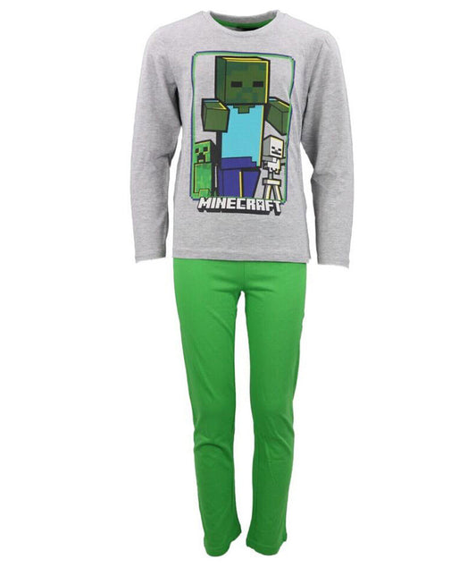 Майнкрафт Create детски long pajamas 10 години