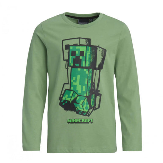 Майнкрафт Blockbuster Деца' long sleeve T-shirt, top 8 години