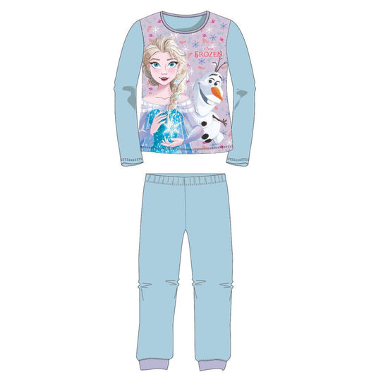 Дисни Замръзналото Кралство Elsa and Olaf детски long pajamas 6 години