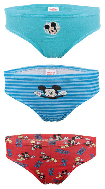 Дисни Мики  детски  Бельо, briefs, 3 части/комплект 110/116 см
