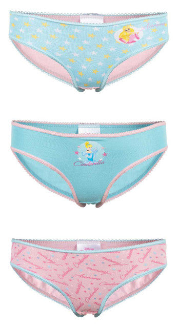 Дисни Принцеса детски  Бельо, panties 3 pieces/комплект 110/116 см