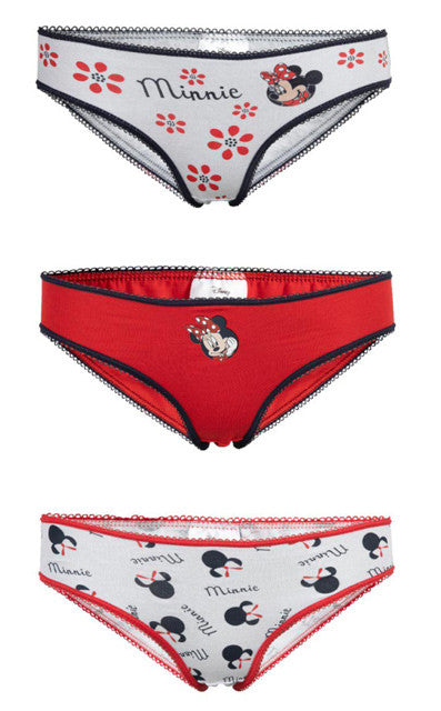 Дисни Мини  детски  Бельо, panties 3 части/пакет 110/116 см