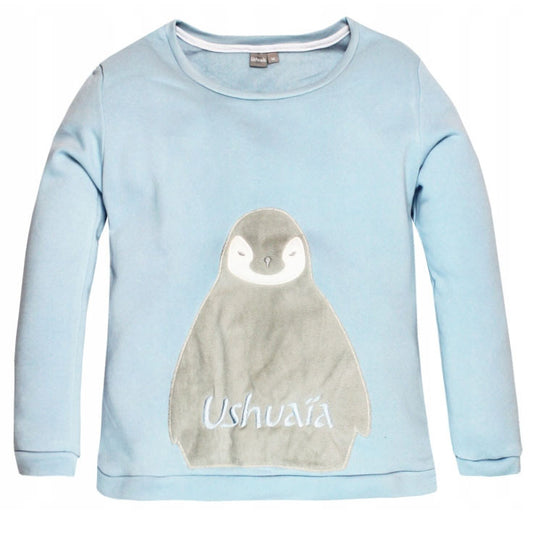 Ушуая Arctic Син Пингвин Жени's Sweater S