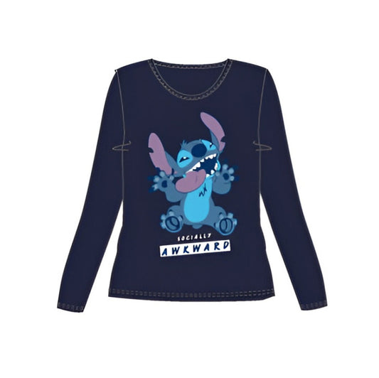 Дисни Лило и Стич Awkward детски long sleeve top, 8 години