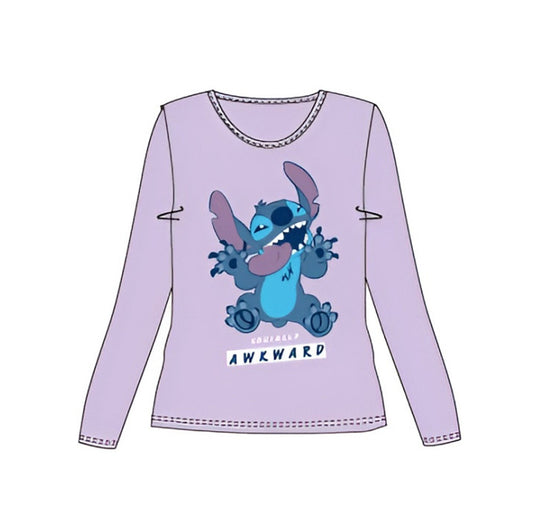Дисни Лило и Стич Awkward детски long-sleeve shirt, top 8 години