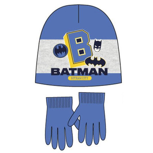 Батман Gotham City детски hat + gОбичам те комплект 54 см