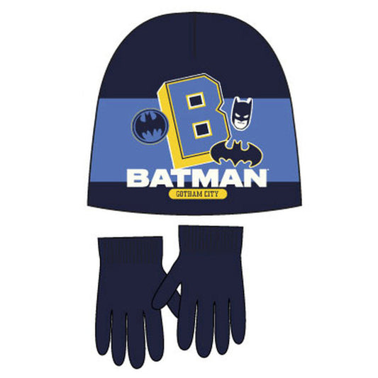 Батман Gotham City детско hat + gОбичам те комплект 54 см