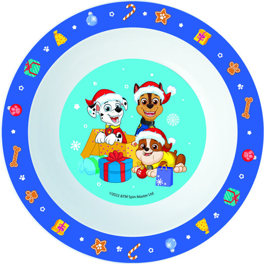 Пес патрул Коледа micro deep plate