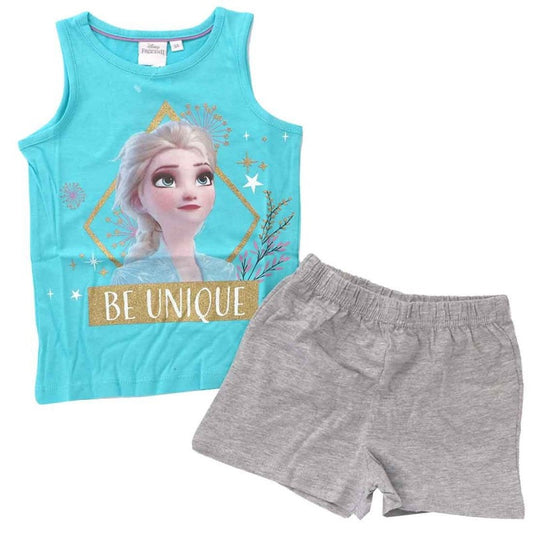 Дисни Замръзналото Кралство детски short pajamas 8 години