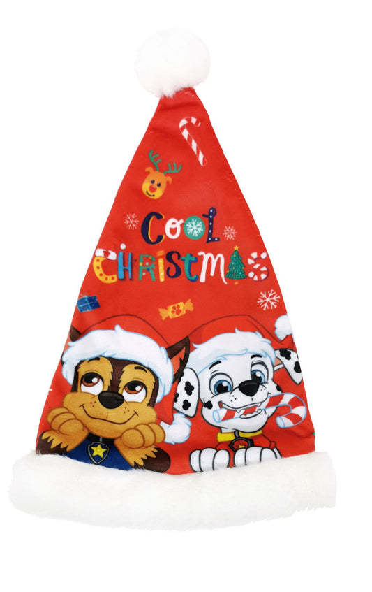 Пес патрул Cool Santa hat 37 см