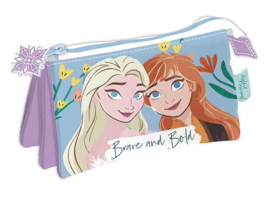 Дисни Замръзналото Кралство Brave 3-compartМъжеt pencil case 21 см