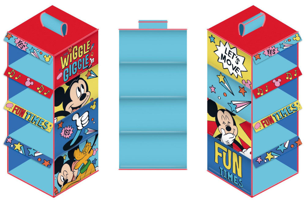 Дисни Мики  hanging cloкомплект organizer 4 sections