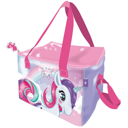 Еднорог Sparkle thermo Чанта за обяд, cooler bag 22.5 см