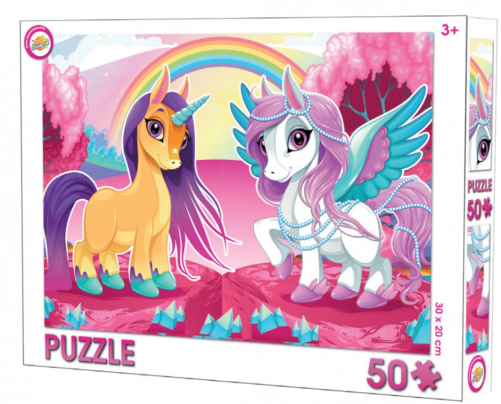 Еднорог 50 части puzzle