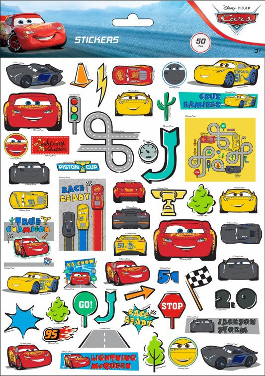 Дисни Кола bubble sticker комплект от 50
